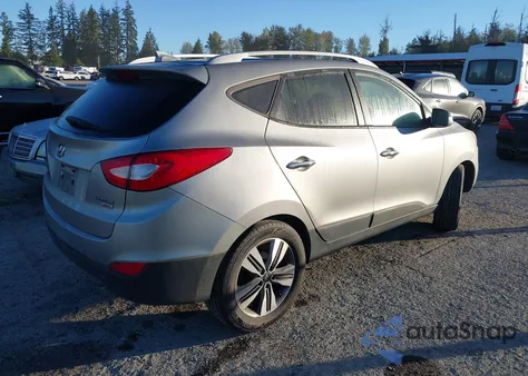 2015 Hyundai Tucson Limited from USA, damaged, VIN KM8JUCAG7FU026937